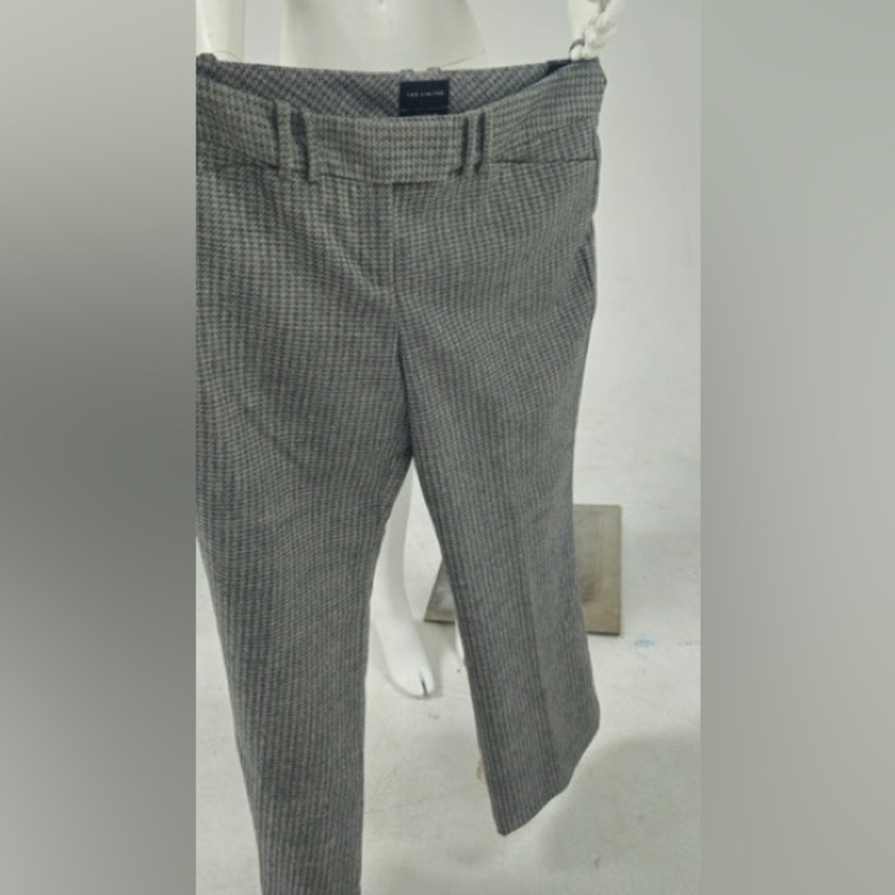 NWT The Limited Women’s Houndstooth Gray Metallic Dress Pants